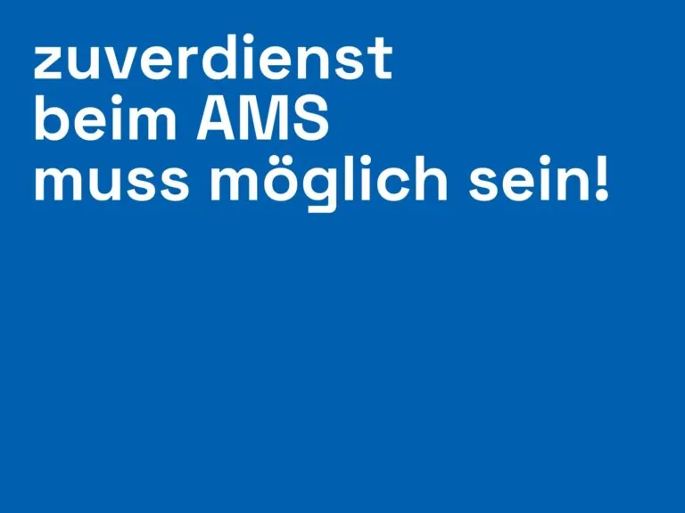 Offener Brief: Zuverdienst beim AMS muss möglich sein!