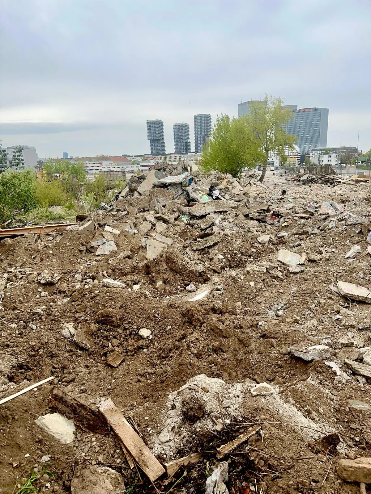 Demolierung des St. Marx Areals, Foto: Christoph Euler