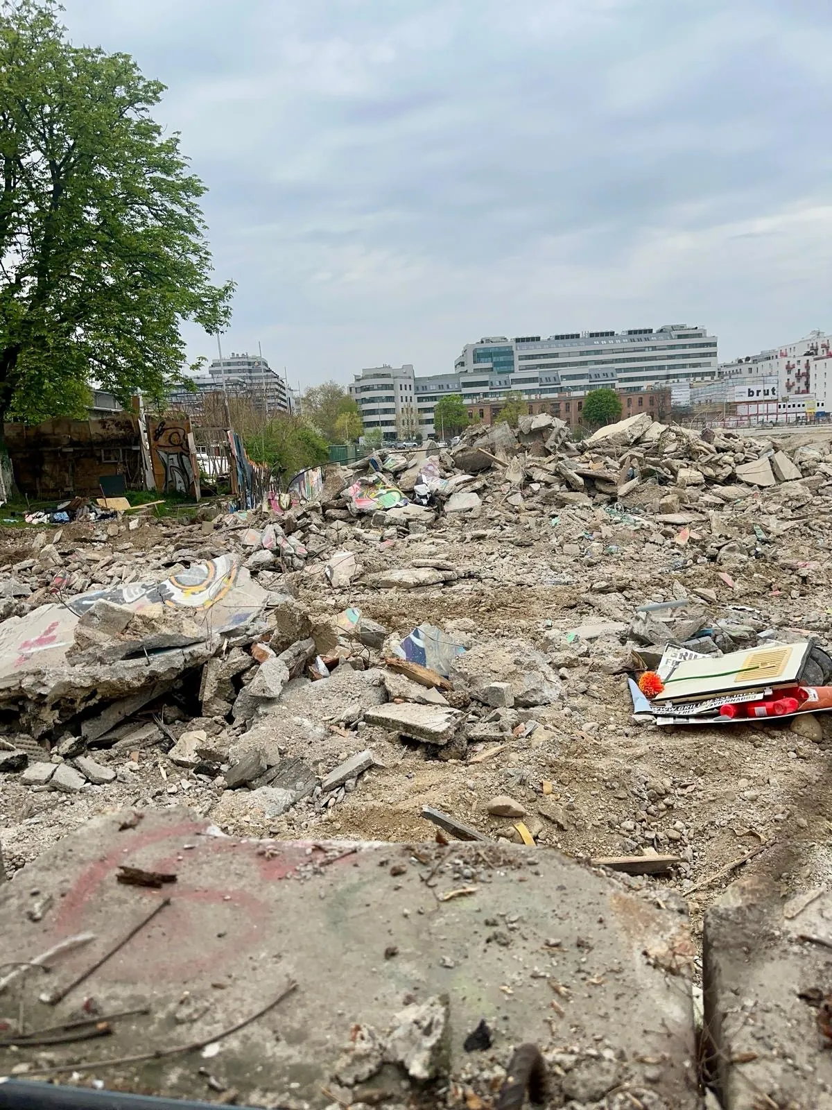 Demolierung des St. Marx Areals, Foto: Christoph Euler